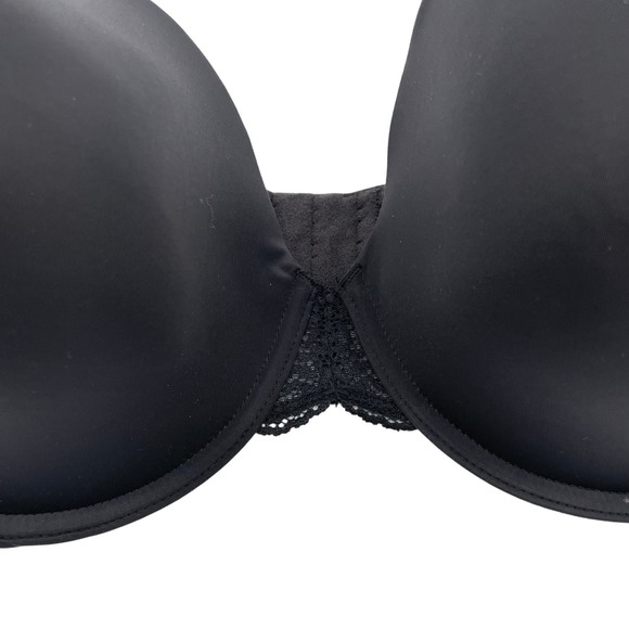 DKNY Black Modern Strapless Convertible Straps Lace Bra - Picture 3 of 10